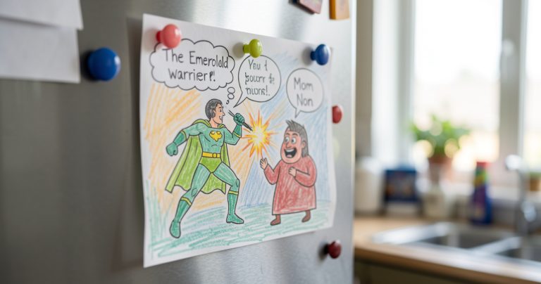 De mère à super-méchante : quand votre enfant vous dessine en vilain