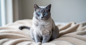 Chat gris aux yeux bleus : les races, la génétique et tout ce qu'il faut savoir