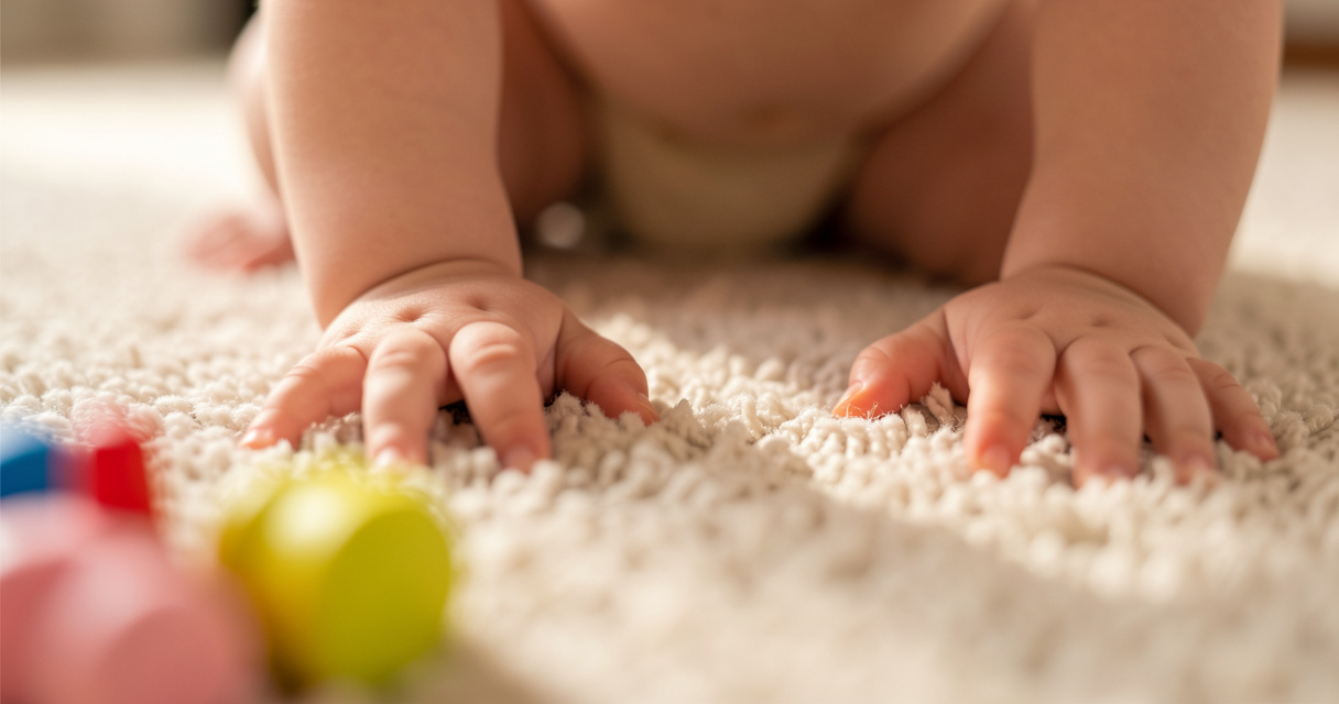 Bébé ne rampe pas : quand consulter un psy ?